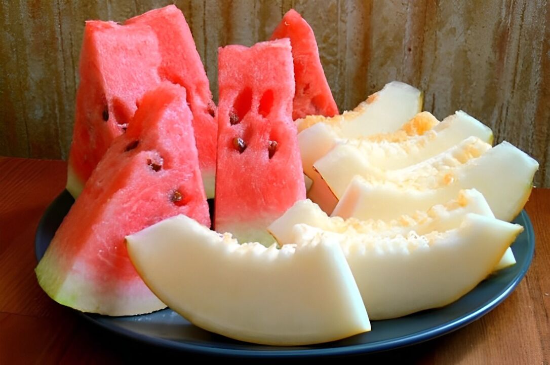 Wassermelonen-Diätoptionen