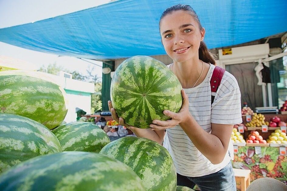 wie man die richtige Wassermelone auswählt