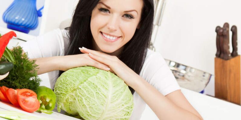 Gemüse beim Abnehmen zu Hause spielt eine wichtige Rolle