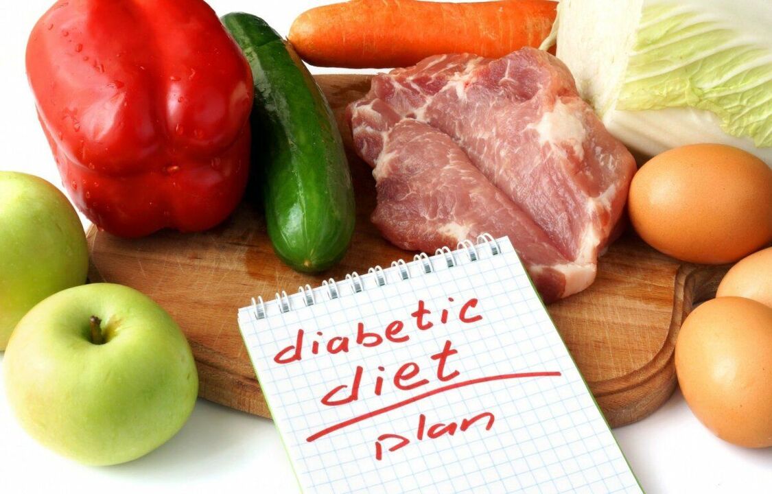 Diätprogramm für Diabetiker